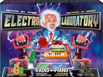 Електронний конструктор Electro Laboratory, Radio+Piano, Danko Toys