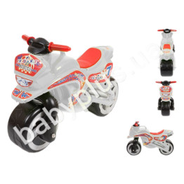 Беговел белый Мото Байк. Kinderway KW-11-006