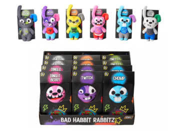Іграшка плюшева колекційна Bad Habbit Rabbitz, Deddy Bears BHR17