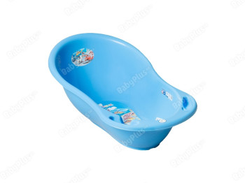 Ванночка с термометром синяя Авто 86 см. Tega Baby CS-004-120