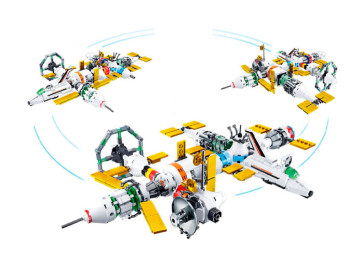 Конструктор Космическая станция. B0732. 512 деталей