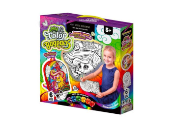 Набір для творчості Рюкзачок-розмальовка My color BagPack, Danko Toys