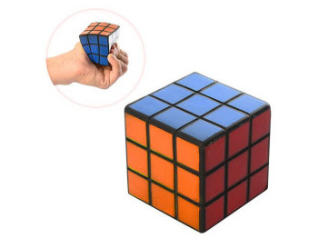 Мяч детский фомовый Кубик Рубика 5.5 см. MS 0806