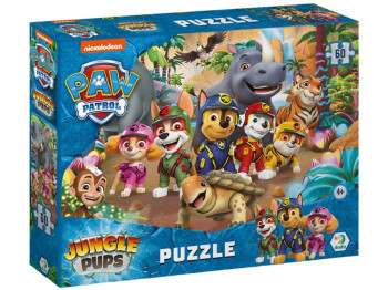 Пазл Paw Patrol, Jungle Pups, 60 елементів, DoDo