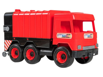 Авто Middle truck мусоровоз красный в коробке. Tigres 39488