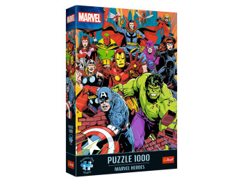 Пазл Trefl Premium Plus Quality Marvel Heroes Герои, 1000 деталей