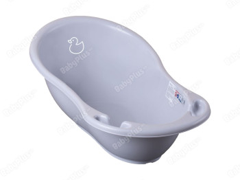 Ванночка серая Утенок 86 см. Tega Baby DK-004-122