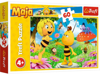 Пазлы Пчелка Мая, 60 элементов, Trefl