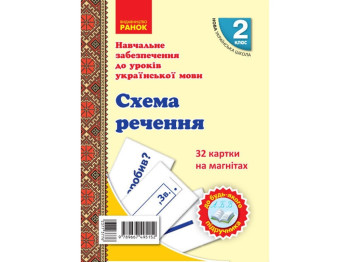 НУШ 2 кл. Карточки на магнитах. Украинский язык. Ранок Н901706У