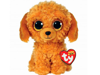 Мягкая игрушка Beanie Boos Золотая собака NOODLES 15 см. TY 36377