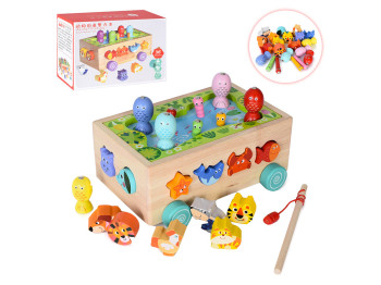 Деревянная игрушка Центр развивающий. MD 2918