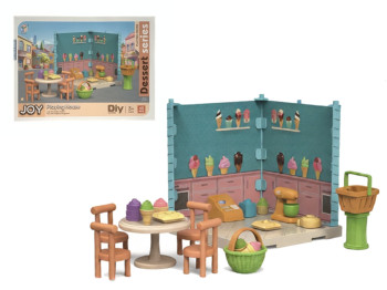 Игровой набор с мебелью Dessert Series Playing House, 45 деталей