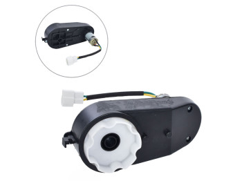Редуктор в сборе с мотором для машины M 5027.M 5027-GEAR BOX