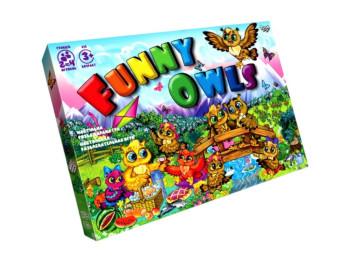 Настольная игра "Funny Owls", 3+, Danko Toys