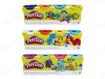 Набір пластиліну асорті з 4 баночок. Play-Doh B5517EU4