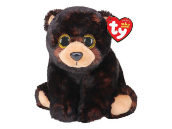 М'яка іграшка Beanie Babies Бурий ведмідь BEAR 15см. TY 40170