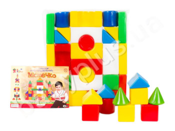 Кубики Городок великі. Lico Toys Л-001
