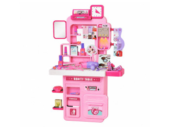 Игровой туалетный столик Makeup Play House, 61 см, подсветка и музыкальные эффекты, 63 предмета