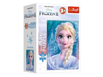 Пазлы Trefl Frozen Дружба в ледяной земле, 20 элементов, Trefl 21081