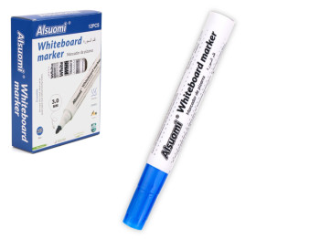 Маркер для белой доски Whiteboard Marker Blue, 14.5 см, круглый наконечник, синий (цена за 1шт)