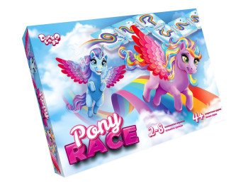 Настольная развлекательная игра Pony Race, Danko Toys