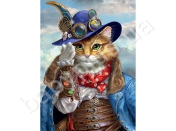 Пазли картонні 500 елементів серія 12 Lady Cat, Danko Toys