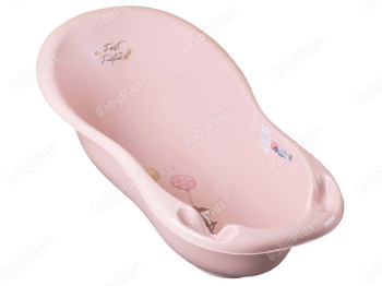 Ванночка светло-розовая Лесная сказка 102 см. Tega Baby FF-005-107