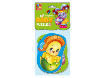 Магнітні бебі пазли Курча, Vladi Toys