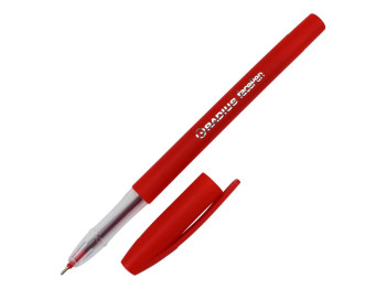 Ручка шариковая красная. Radius Face pen