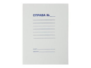 Папка СПРАВА, А4, картон