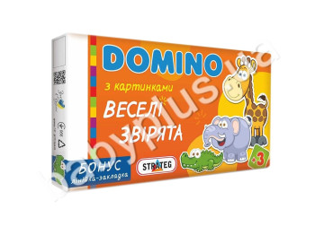 Домино Веселые Зверята, Strateg