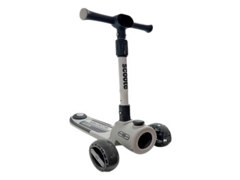 Самокат Scooter сірий