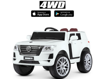 Дитячий електромобіль Джип Nissan. Bambi Racer M 4837EBLR-1