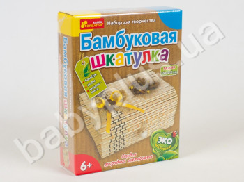 Набор для творчества Бамбуковая шкатулка, Ranok Creative