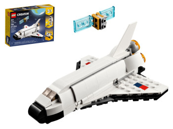 Конструктор LEGO Creator 3 в 1 Космічний шатл, 144 деталі
