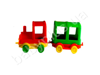 Конструктор Jango Паровоз з причепом. Lico Toys Л-041-10