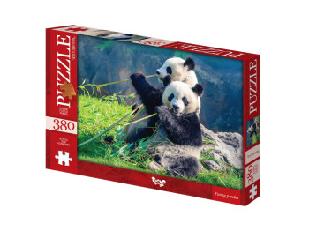 Пазли Funny pandas, 380 елементів, Danko Toys