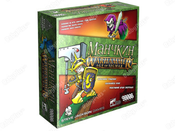 Настільна гра Манчкін Warhammer Age of Sigmar. Hobby World 4630039153024