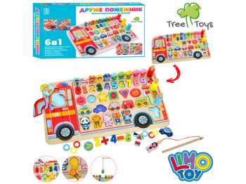 Дерев'яна іграшка Багатофункціональна Досточка. Tree Toys MD 1960