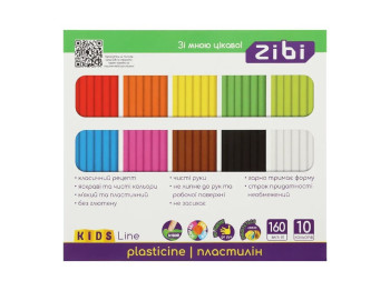 Пластилин для лепки. ZiBi ZB.6273