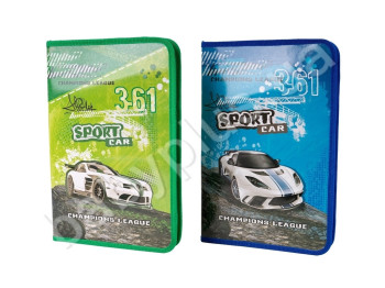 Папка для труда А4 картонная KIDIS, SPORT CAR