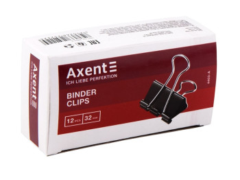 Біндер 32 мм. Axent 4403-A. Ціна за упаковку 12 шт.