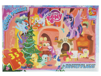 Пазли картонні My little Pony, 35 елементів, G-Toys