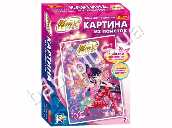 Набор для творчества, Картинка из пайеток Winx Муза, Ranok Creative