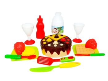 Набор продуктов в прозрачном пакете. Kinderway KW-100-104