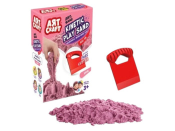 Кінетичний пісок рожевий Art Craft, 500 г, Dede 03688