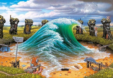 Пазли Хвиля Яцек Єрка, 2000 елементів, Castorland