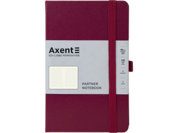 Книга записна у клітинку винна Partner. 96 аркушів. Axent 8201-46-A