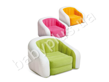Велюр крісло Intex 68571