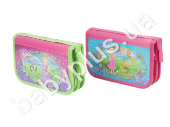 Пенал KIDIS, двойной, картонный, серия PRINCESS WORLD